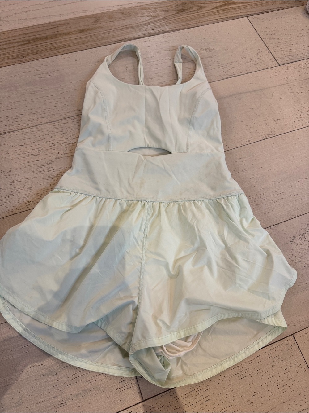 Free People Light Mint Green Romper
